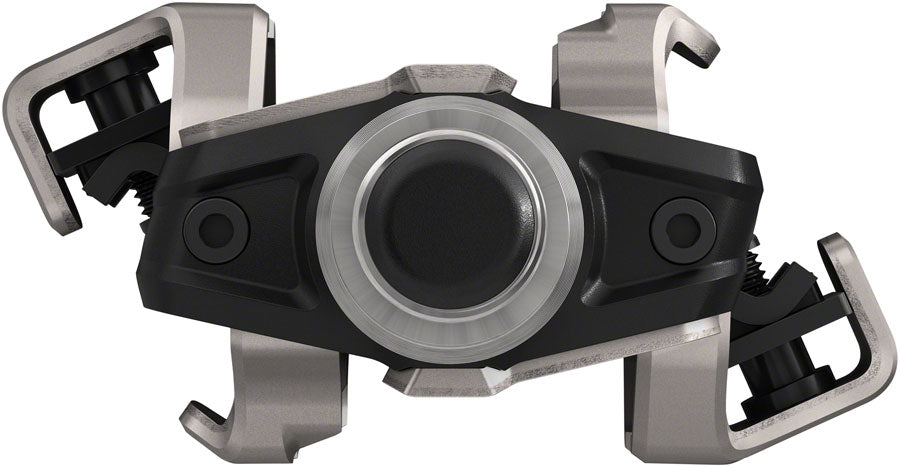 Garmin Rally XC200 Power Meter Pedals - Dual Sided Clipless, Alloy, 9/16", Black, Pair, Dual-Sensing, Shimano SPD