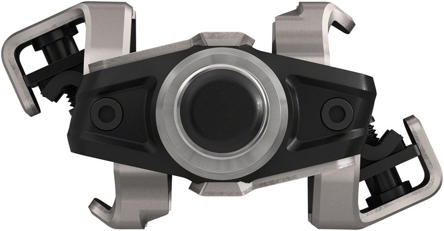 Garmin Rally XC100 Power Meter Pedals - Dual Sided Clipless, Alloy, 9/16", Black, Pair, Single-Sensing, Shimano SPD