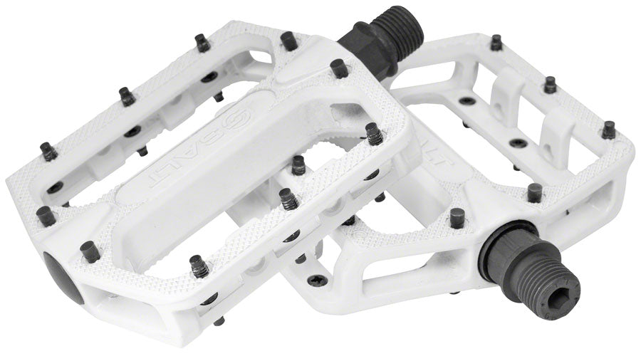 Salt Slim Pedals - Platform, Alloy, 9/16", White