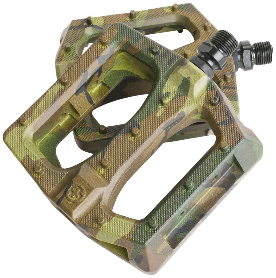Salt Plus Stealth PC Pedals - Platform, Composite, 9/16", Camo
