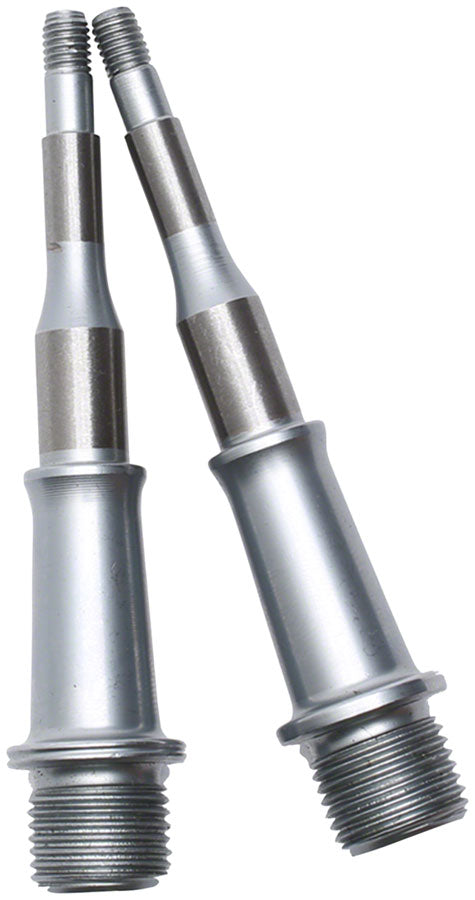 HT Components Cheetah-S Pedal Spindle - M1/ARS0, Chromoly, Silver