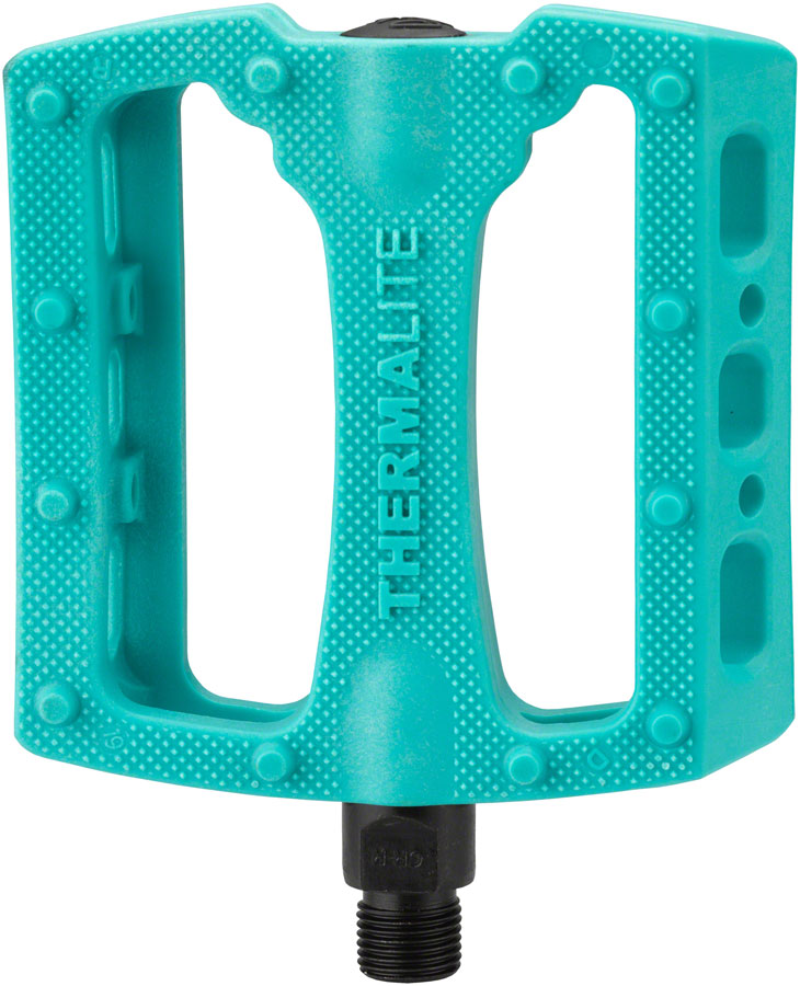 Stolen Thermalite Pedals - Platform, Composite/Plastic, 9/16", Caribbean Green