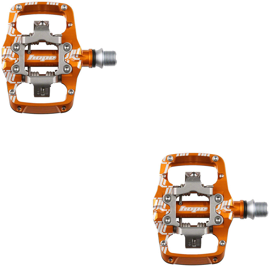 Hope Union TC Pedals Clipless Pedals 9/16" Orange