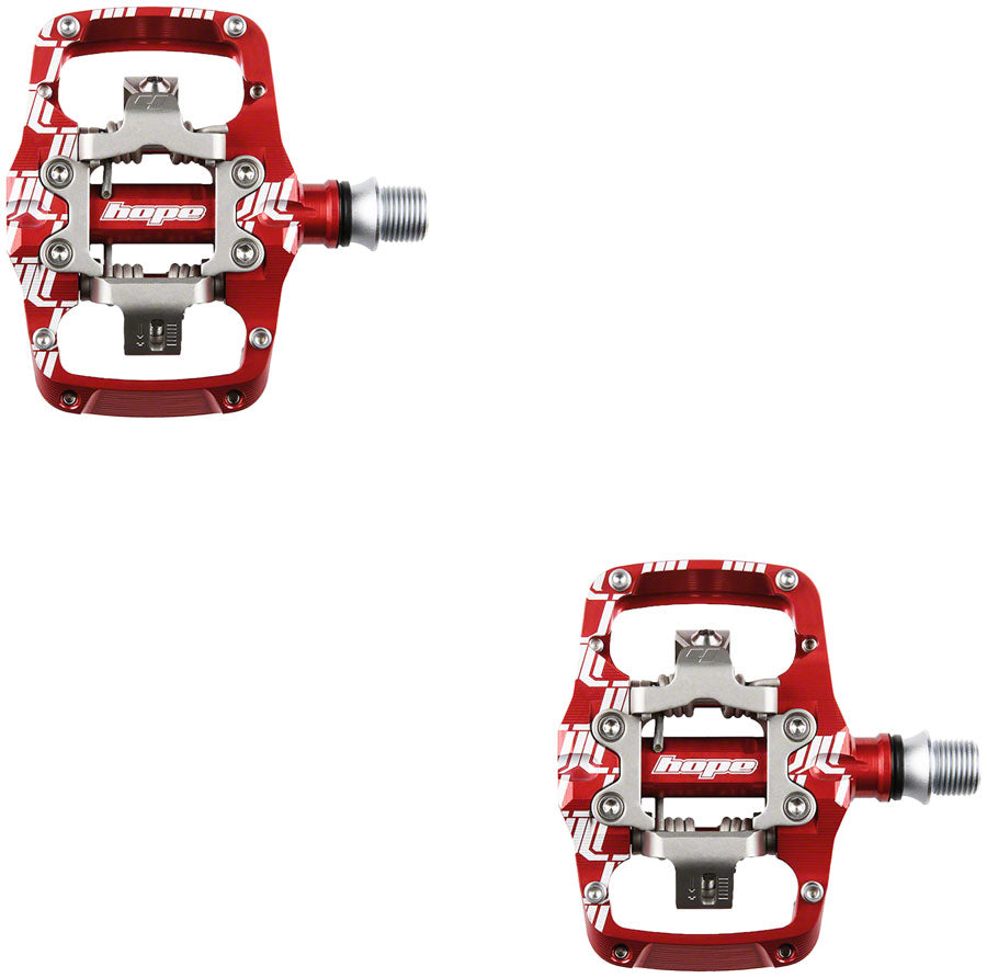 Hope Union TC Pedals Clipless Pedals 9/16" Red