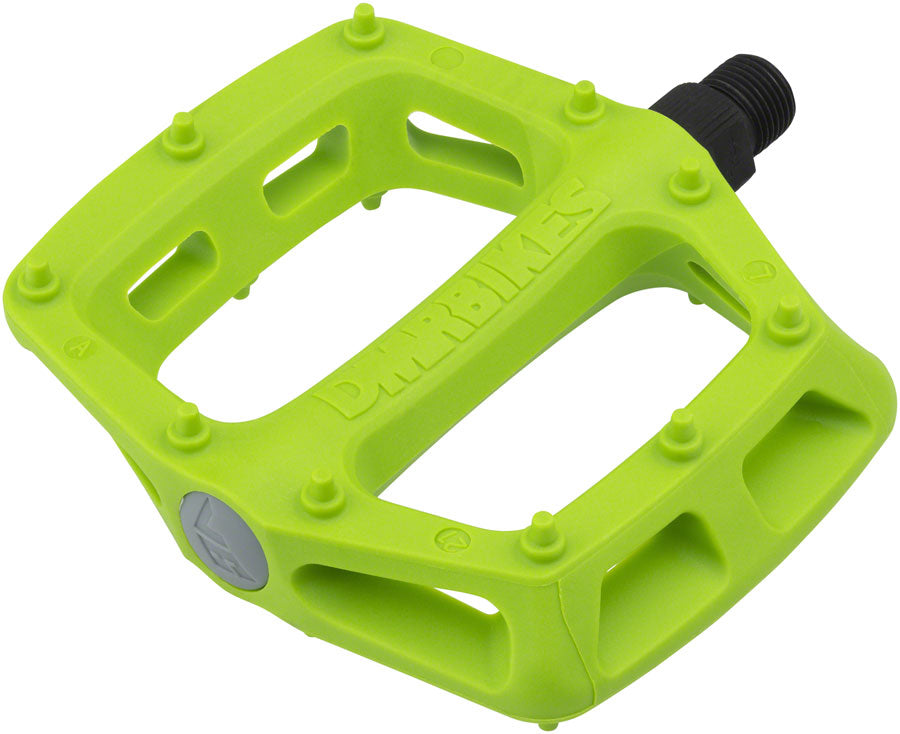 DMR V6 Pedals Flat/Platform Pedals 9/16" Green