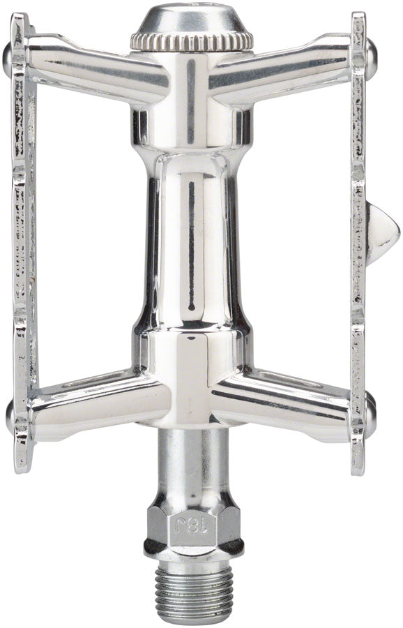 MKS Sylvan Track Next Pedals Flat/Platform Pedals 9/16" Silver
