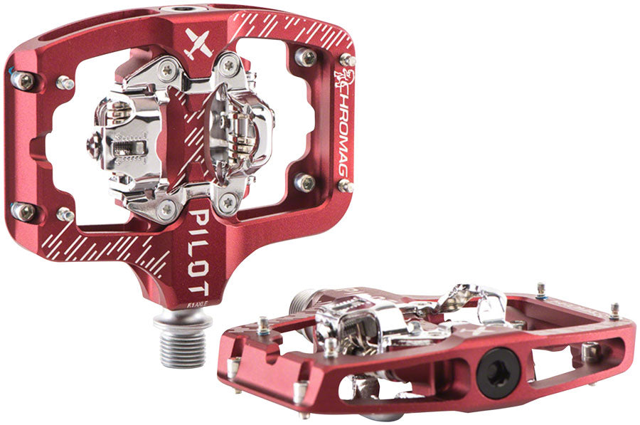 Chromag Pilot Pedals Clipless Pedals 9/16" Red