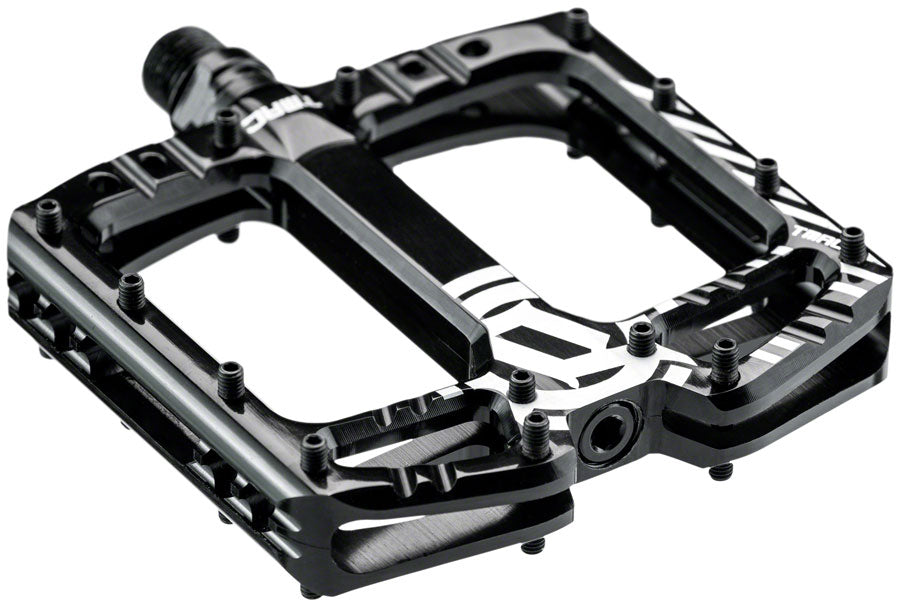 Deity Components DEITY TMAC Aluminum Flat/Platform Pedals 9/16" Black