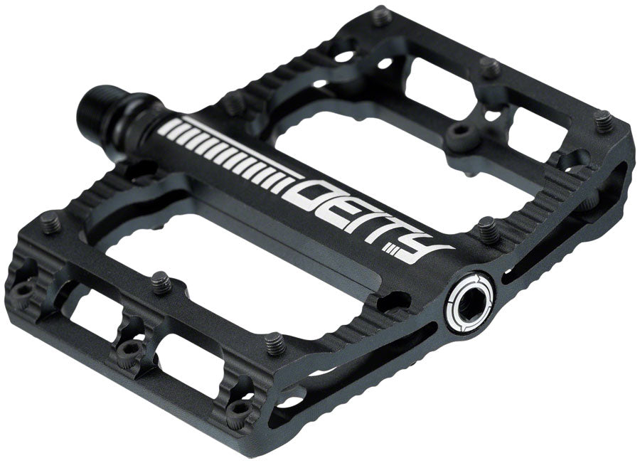 Deity Components DEITY Kat Aluminum Flat/Platform Pedals 9/16" Black