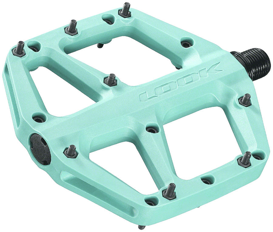 LOOK Trail Fusion Pedals - Platform, 9/16", Blue
