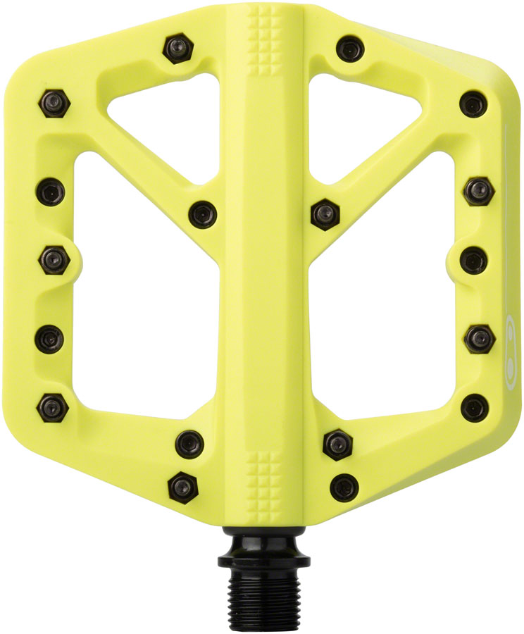 Crank Brothers Stamp 1 Pedals - Platform, Composite, 9/16", Citron, Small
