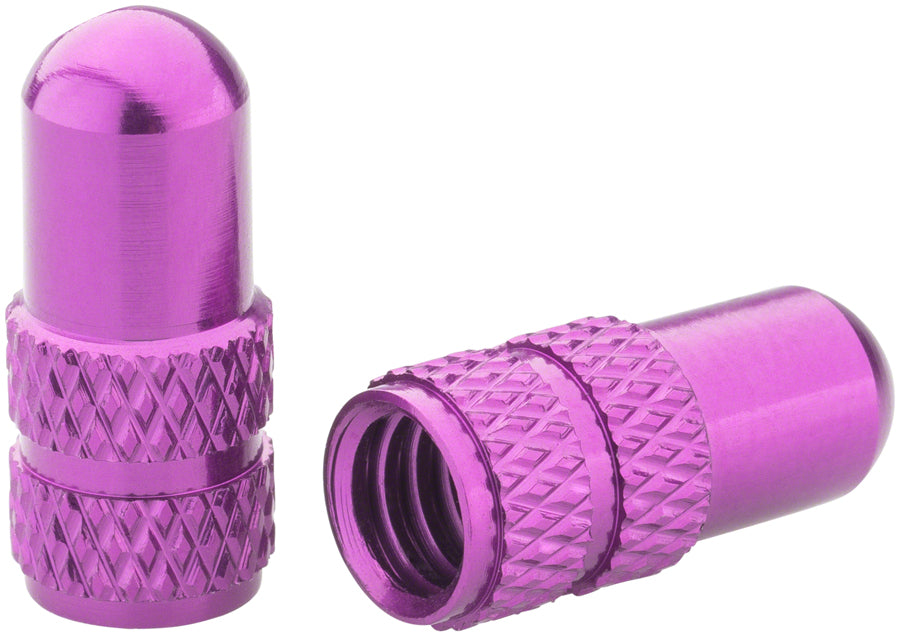 DEITY Presta Valve Caps, Purple