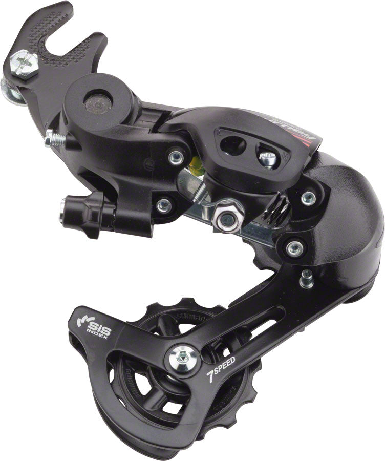 Shimano Tourney RD-A070 Rear Derailleur - 7 Speed, Short Cage, Black, Dropout