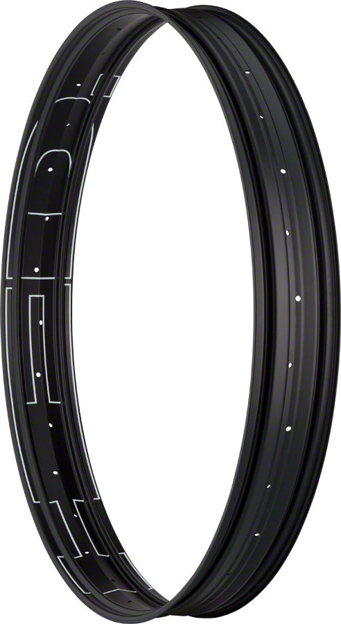HED HED B.A.D Big Aluminum 26 in Bicycle Rim Black 32H Disc Brake