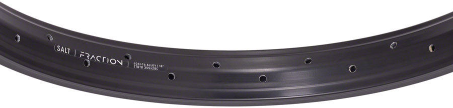 Salt Salt Fraction " Includes 18 in Bicycle Rim Black
