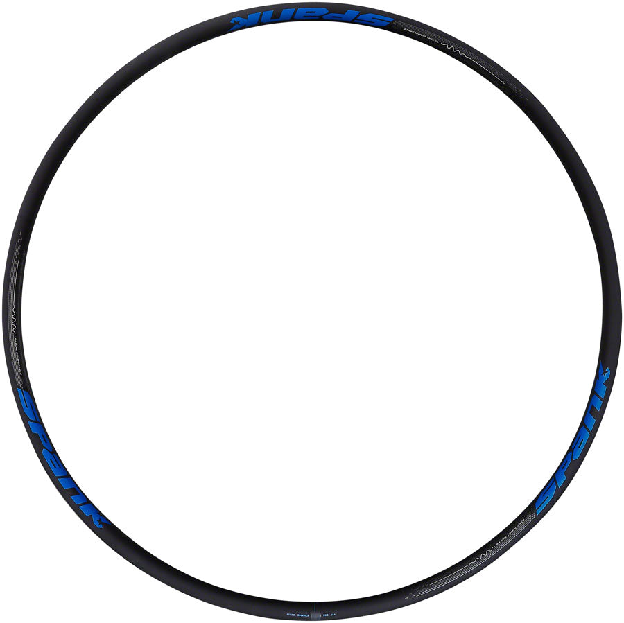 Spank 350 Rim - 27.5", Disc, Black/Blue, 32H
