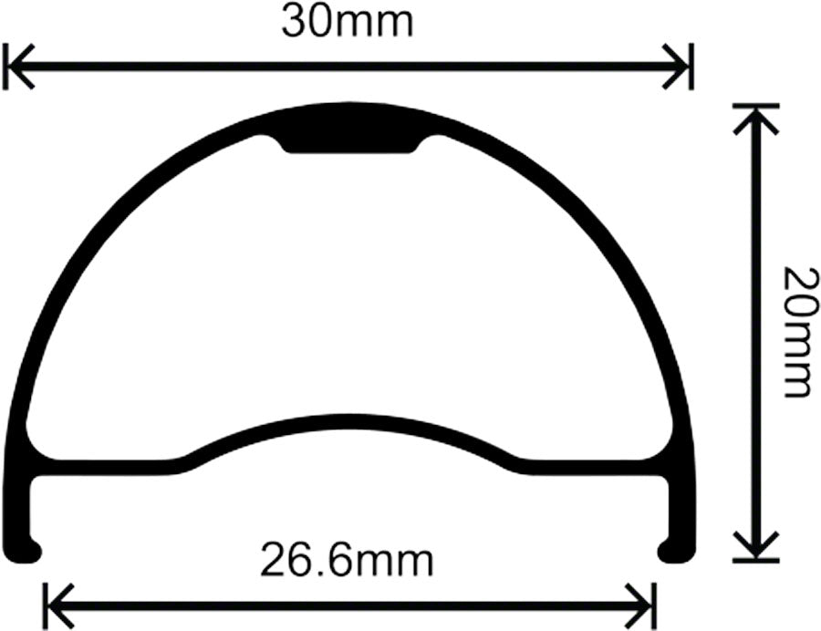 Velocity Blunt SS 27.5 in Bicycle Rim Black 28H Disc Brake