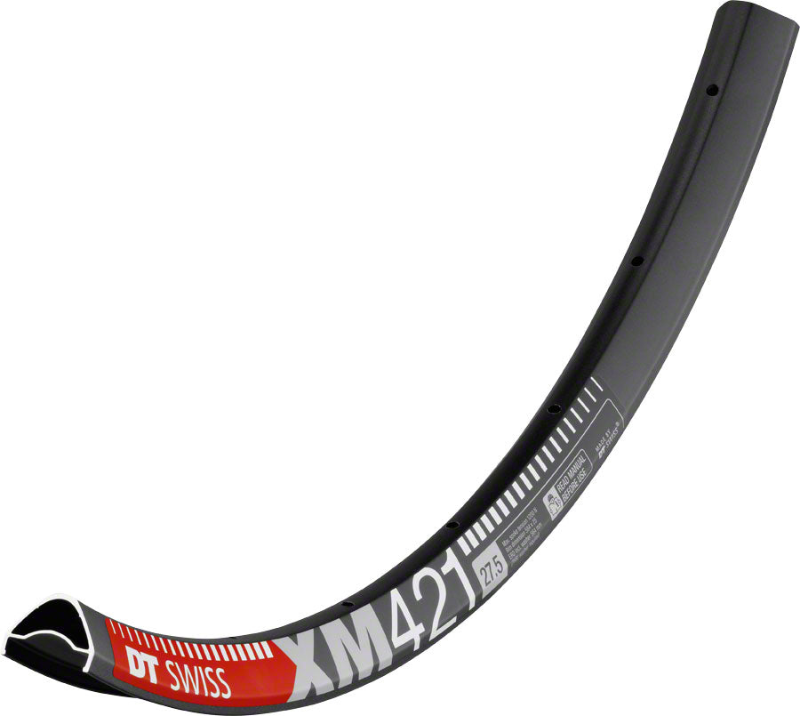 DT Swiss DT Swiss XM 421 27.5 in Bicycle Rim Black 28H Disc Brake