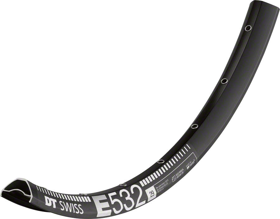 DT Swiss DT Swiss E 532 29 in Bicycle Rim Black 28H Disc Brake