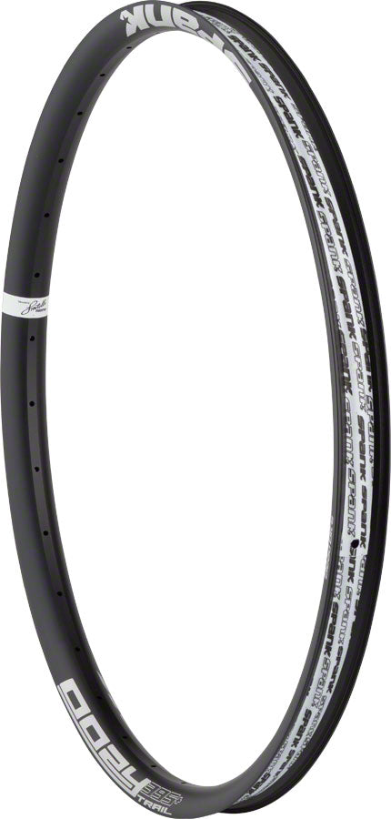 Spank Oozy Trail 395+ Rim - 29", Disc, Black, 32H