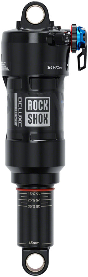RockShox Deluxe Ultimate RCT Rear Shock - 230 x 57.5mm, LinearAir, 2 Tokens, Reb/Low Comp, 380lb L/O Force, Standard, C1