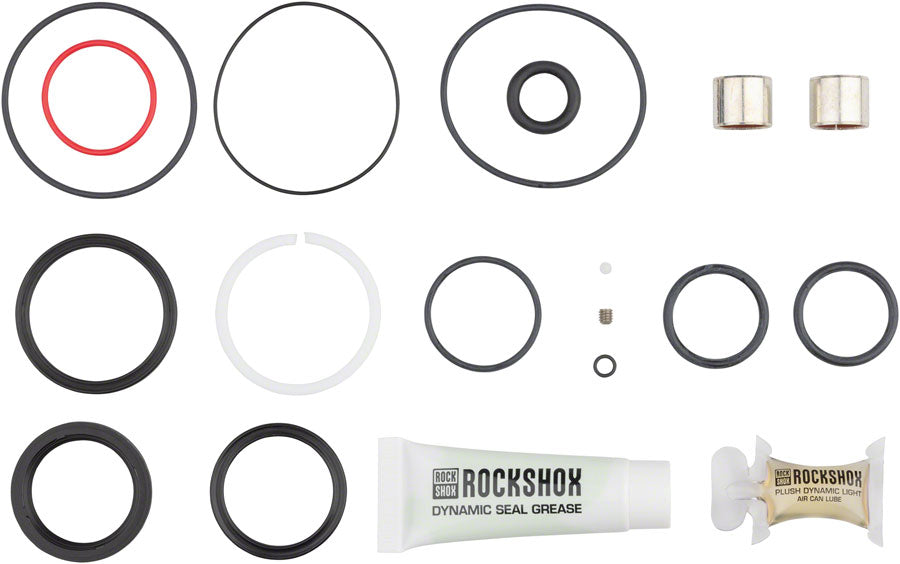 RockShox Rear Shock Service Kit - 200 Hour/1 Year, Deluxe C1+/Super Deluxe C1+/Super Deluxe Flight Atttendant C1+ (2023+)