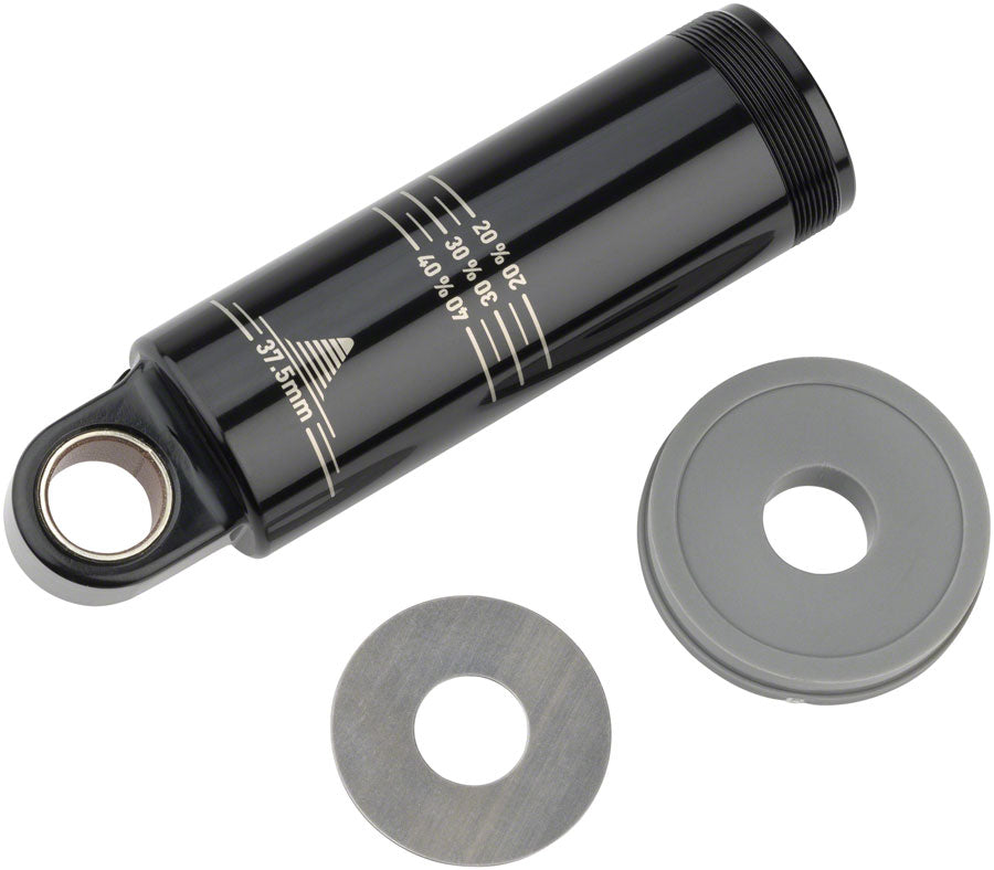 RockShox Rear Shock Damper Body - Standard Eyelet, 37.5mm w/ Hydraulic Bottom Out, 7.5mm Travel Spacer, Super Deluxe C1+ (2023+)