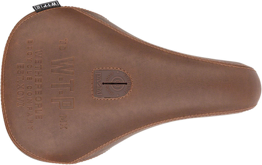 We The People Team BMX - Pivotal Fat Saddle Brown