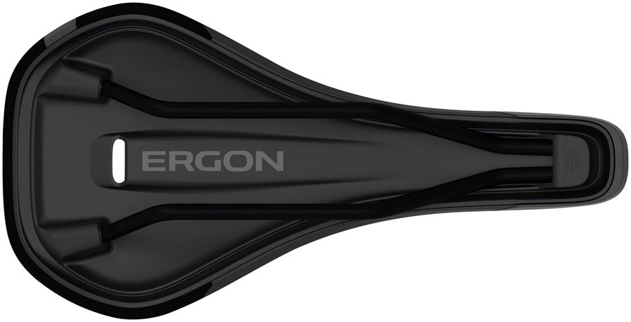 Ergon SM Enduro - Stealth Mens Small Medium Comfort CrMo Rail Saddle Black
