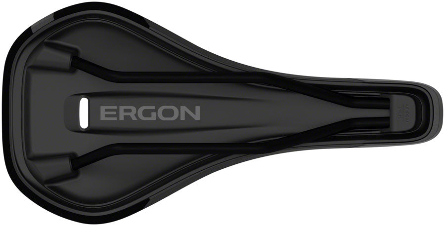 Ergon SM Enduro Comp - Stealth Mens Small Medium Comfort CrMo Rail Saddle Black