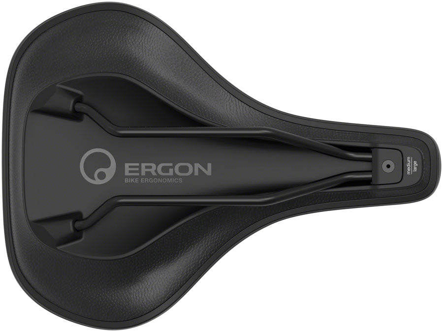 Ergon SC Core Prime Saddle - Black/Gray, Mens, Medium/Large
