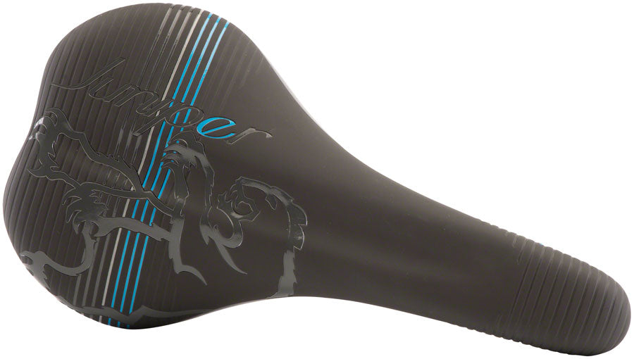 Chromag Juniper - Cyan Women's Mountain CrMo Rail Saddle Black
