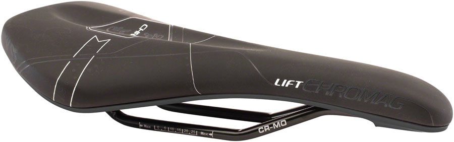 Chromag Lift - Mountain CrMo Rail Saddle Black/Gray