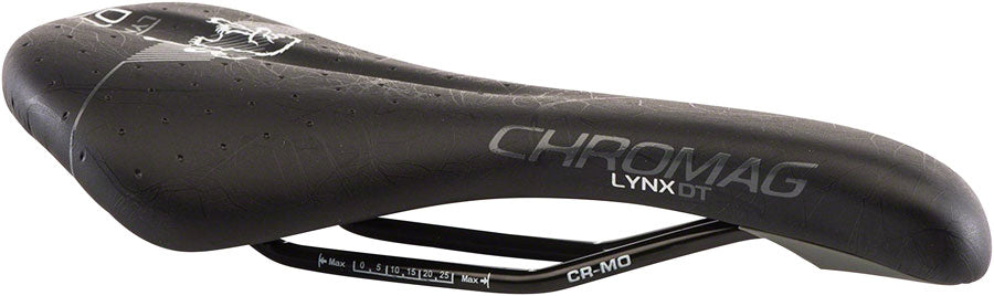Chromag Lynx DT - Mountain CrMo Rail Saddle Black/Gray/Orange