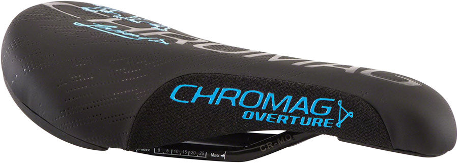 Chromag Overture - CrMo Rail Saddle Black/Blue