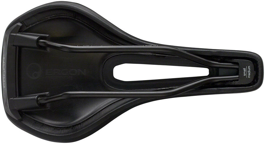 Ergon SR Sport - Women's Small Medium Comfort CrMo Rail Saddle Black
