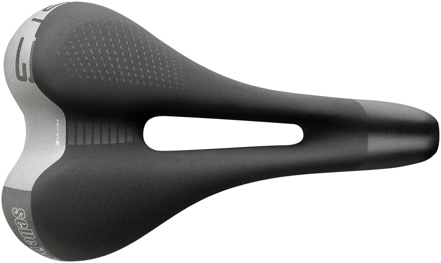Selle Italia ST 3 Superflow - Fec Alloy S3 Comfort CrMo Rail Saddle Black/Silver