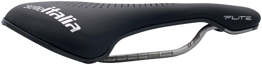 Selle Italia Max Flite Boost Superflow - L3 Ti Rail Saddle Black/Orange/White