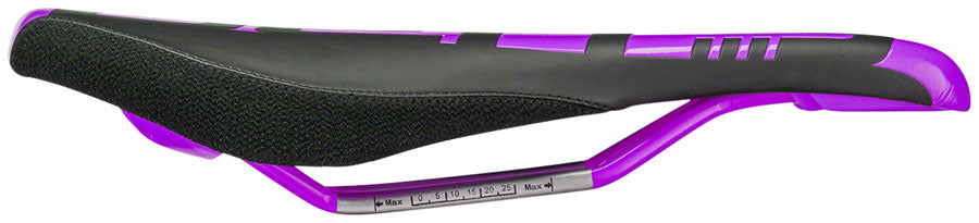 Deity Speedtrap AM - CrMo Rail Saddle Purple