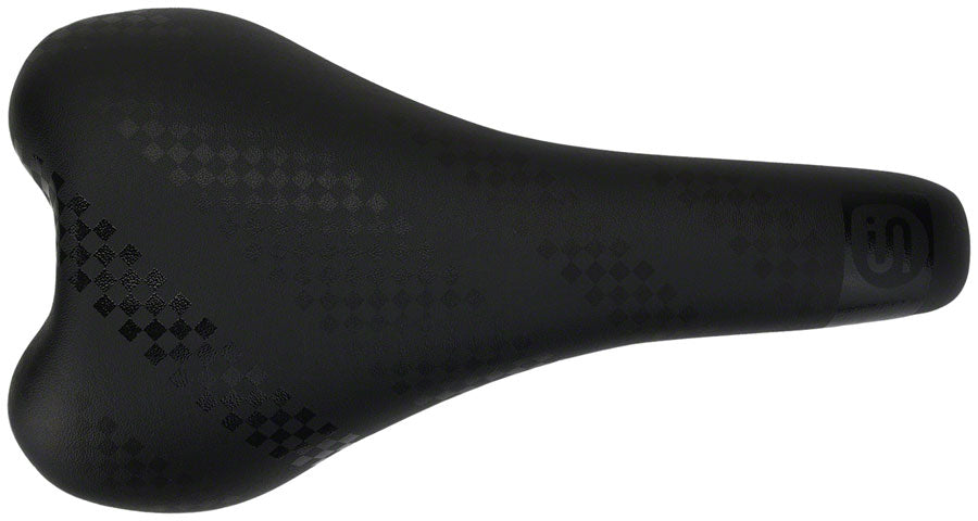 Smanie DJ Series Saddle - Steel, Microfiber Black, 133