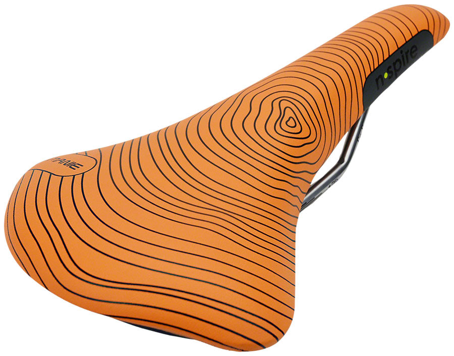 Smanie N.Spire - Microfiber 136 Comfort CrMo Rail Saddle Orange