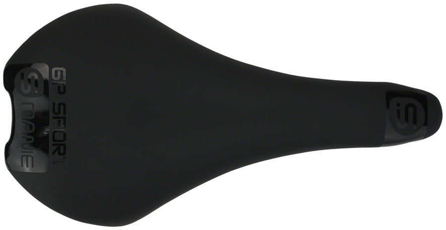 Smanie Sport Series Saddle - Steel, Polyurethane Sport Cover, Black, 142