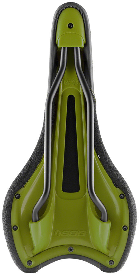 SDG Radar - Alloy Comfort Saddle Black/Green