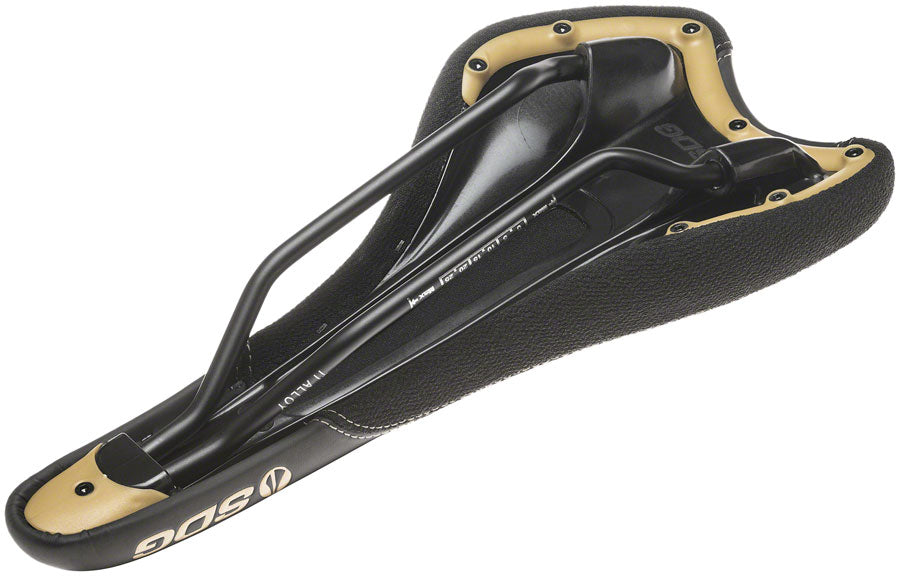SDG Radar - Alloy Comfort Saddle Black/Tan