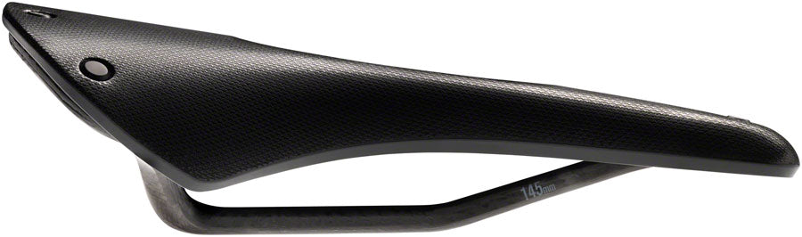 Brooks C13 Carved - Comfort 158mm Oval Rail Saddle Black/Natural/Orange