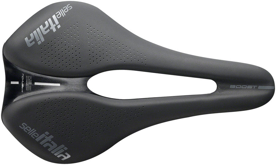 Selle Italia Novus Endurance TI 316 Superflow - Small Comfort Saddle Black