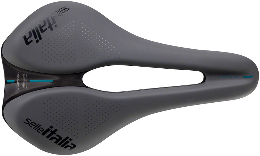 Selle Italia Novus Boost EVO Gravel TM - Large Comfort CrMo Rail Saddle Black