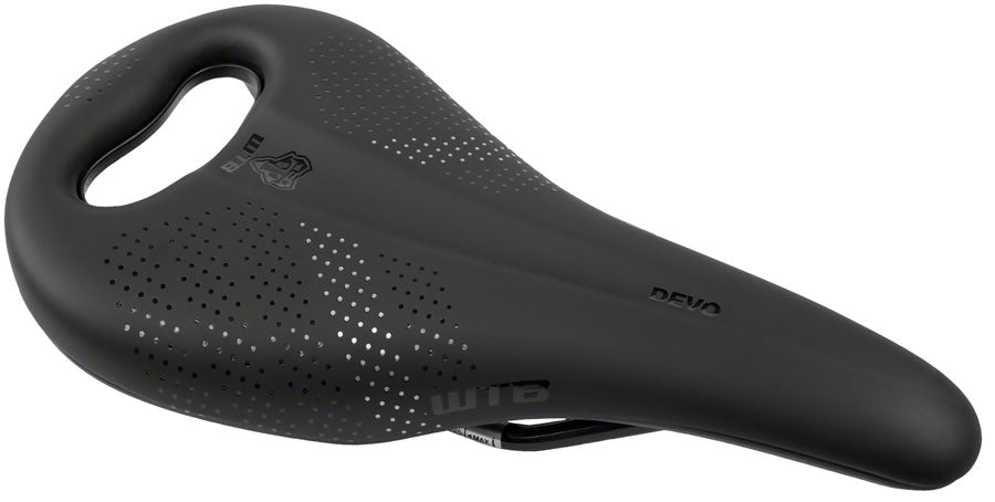 WTB Devo PickUp - Comfort CrMo Rail Saddle Black/Orange