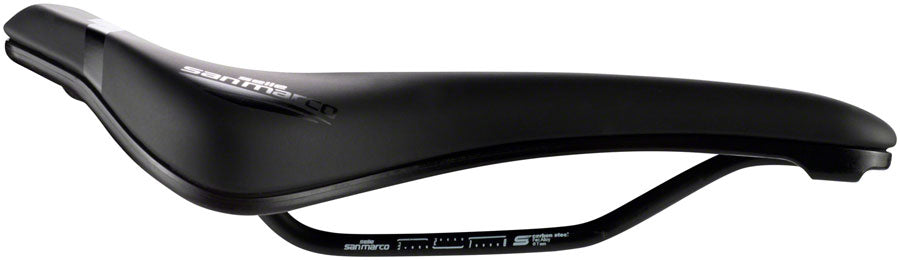 San Marco Ground Open-Fit Sport - Manganese Wide Comfort Saddle Black