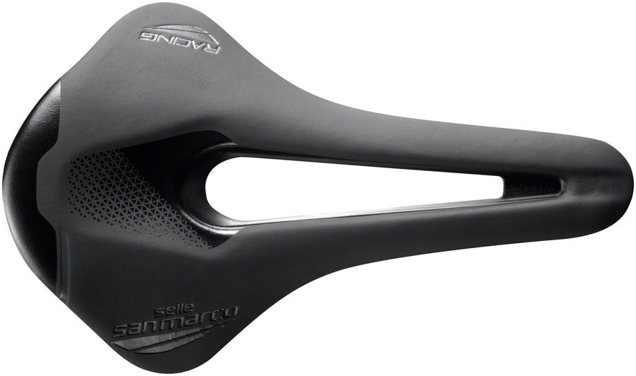 Selle San Marco Shortfit Open-Fit Racing Saddle - Manganese, Black